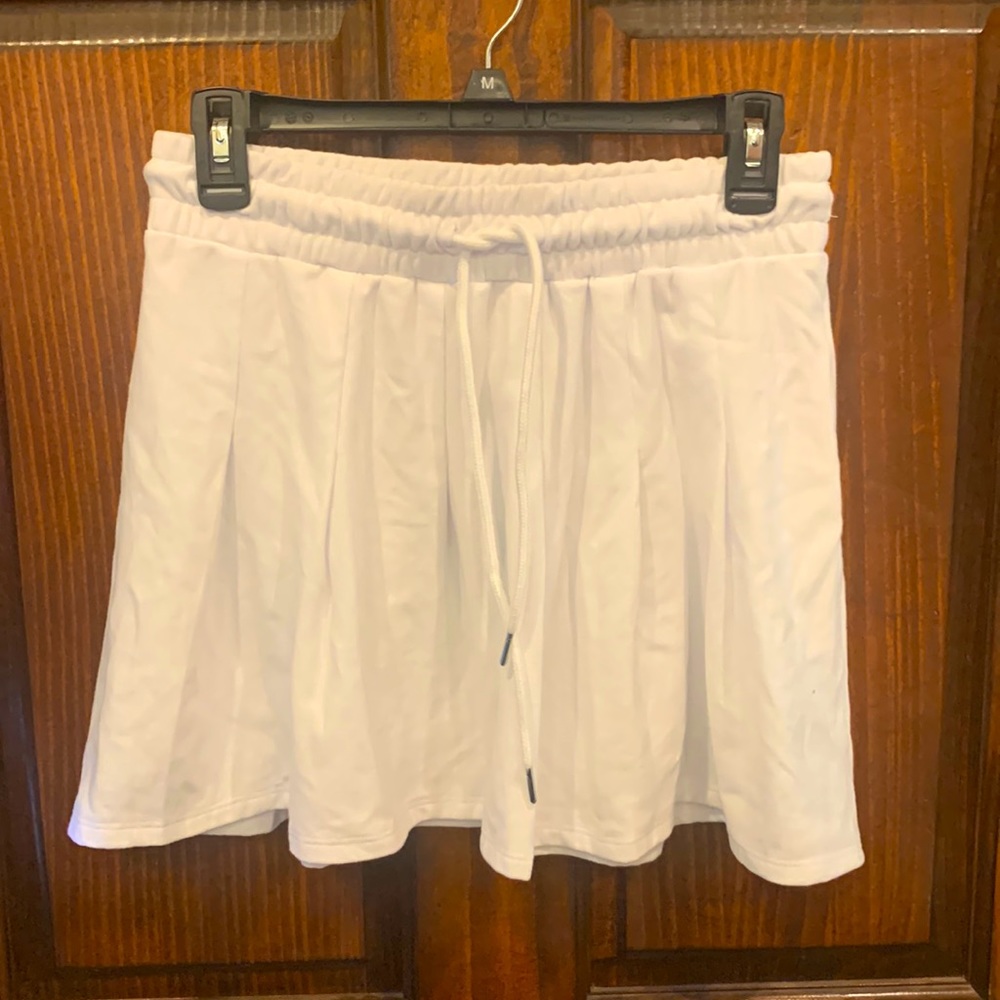 White tennis skirt NWOT